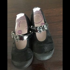 Stride rite Mary Jane shoes girls black size 10